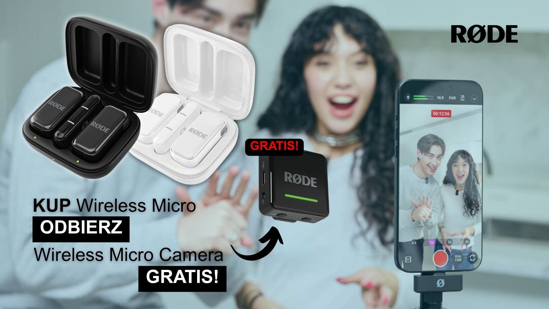Promocja RODE: Odbiornik Wireless Micro Camera Receiver gratis!