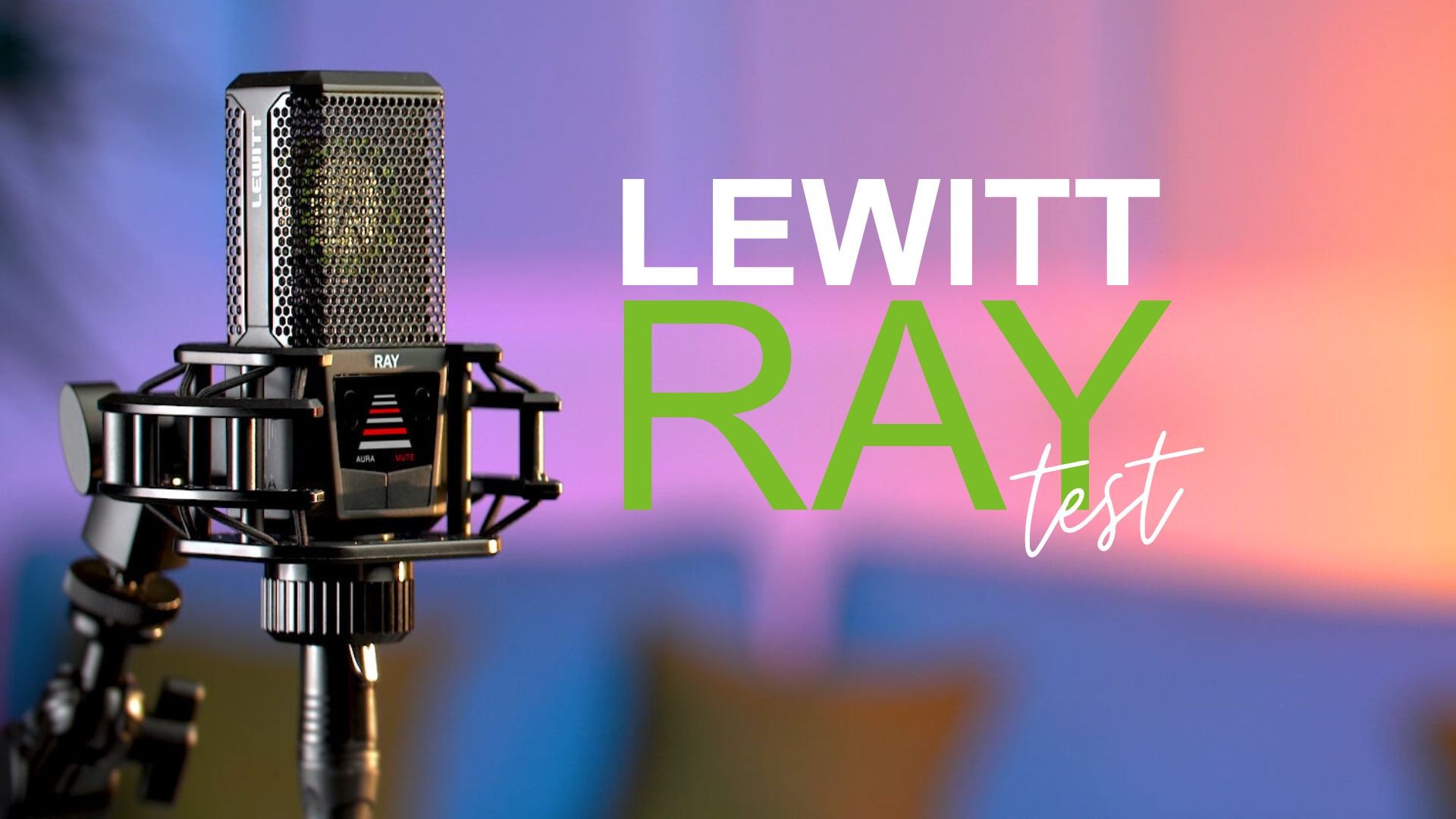 LEWITT RAY – mikrofon, który podąża za Twoim głosem (Paweł Lemański testuje)
