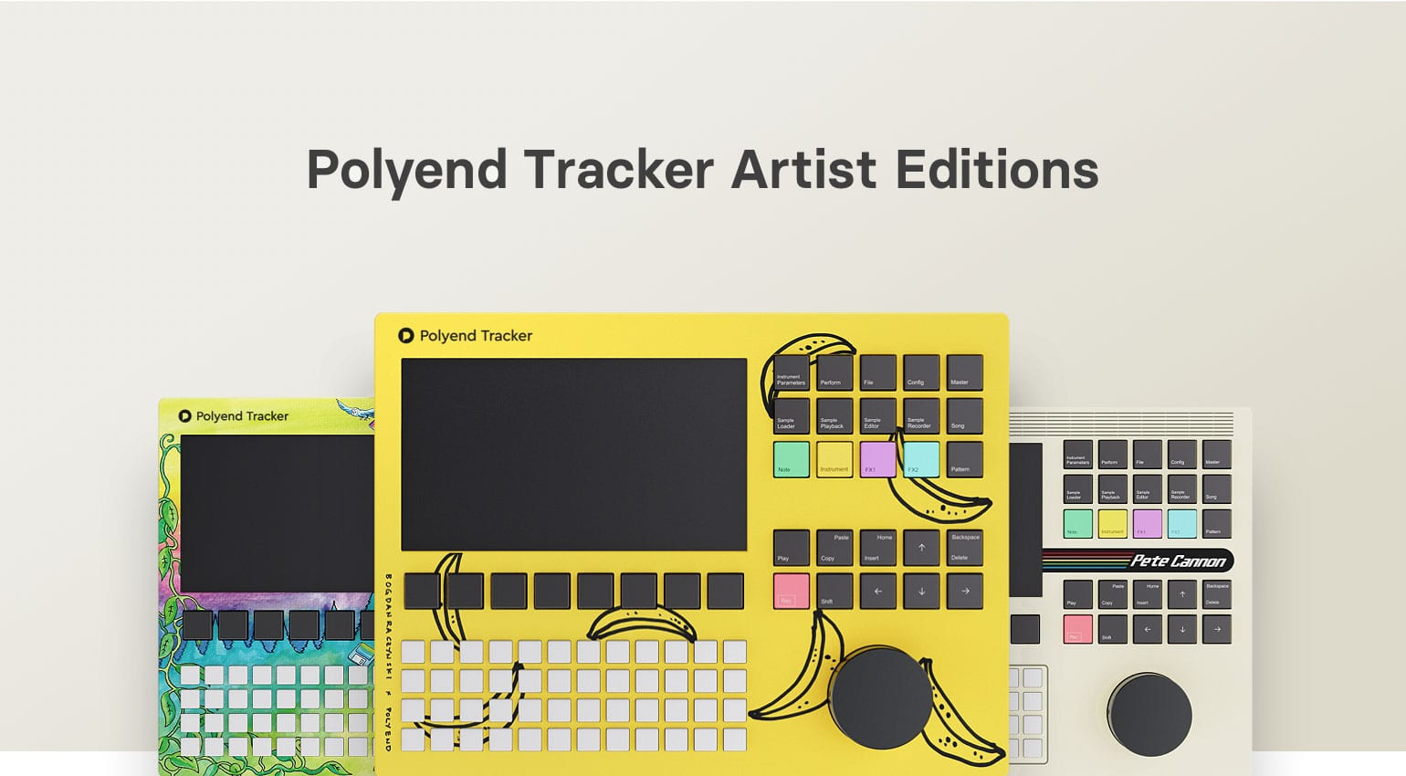 Polyend Tracker Artist Editions- więcej niż widać na pierwszy rzut oka