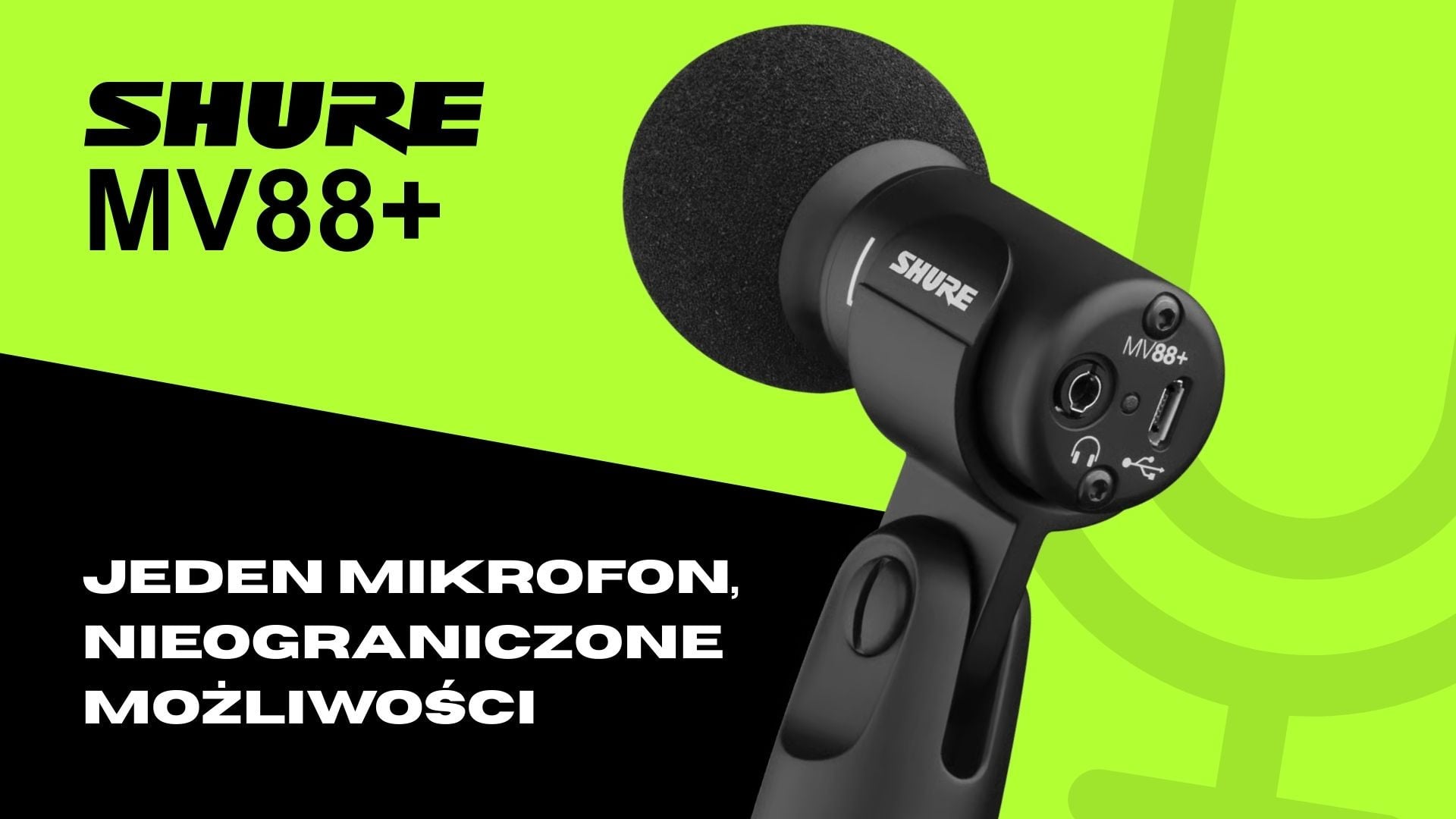 Shure MV88+ – jeden mikrofon, nieograniczone możliwości nagrywania