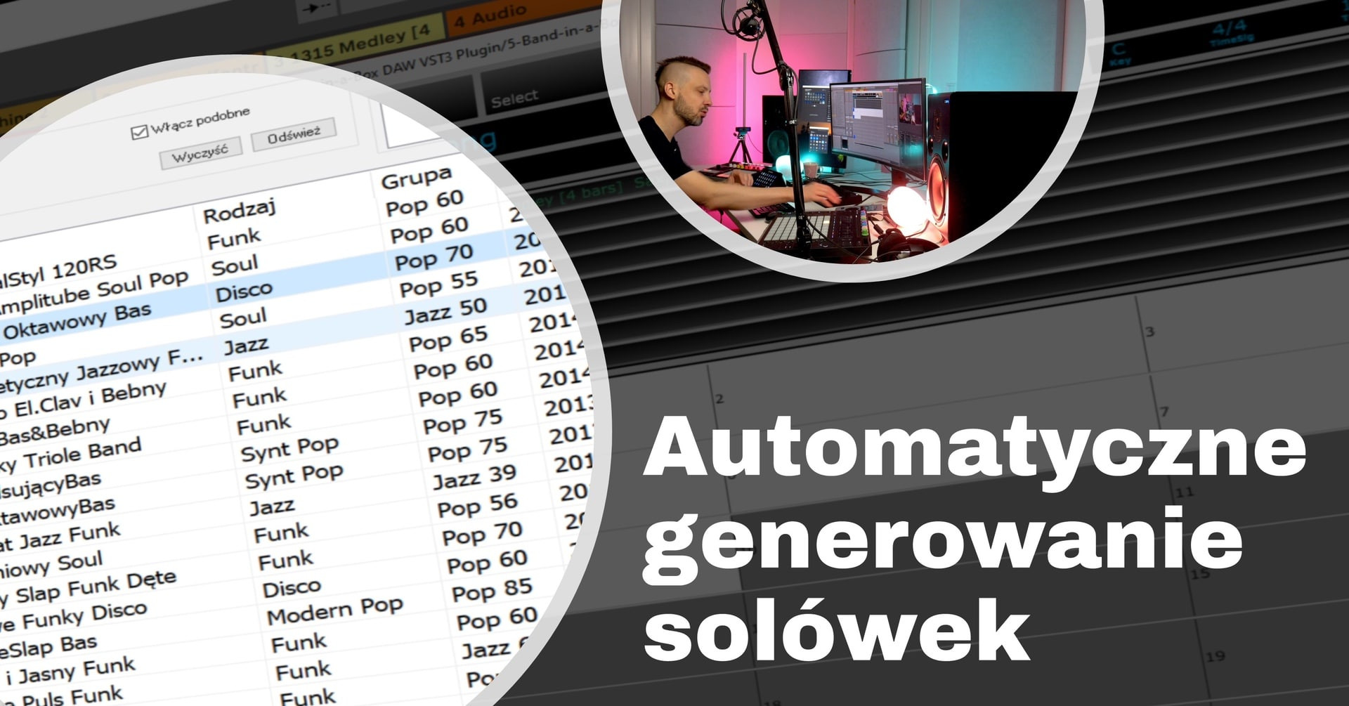 Generowanie solówek w Band in a Box