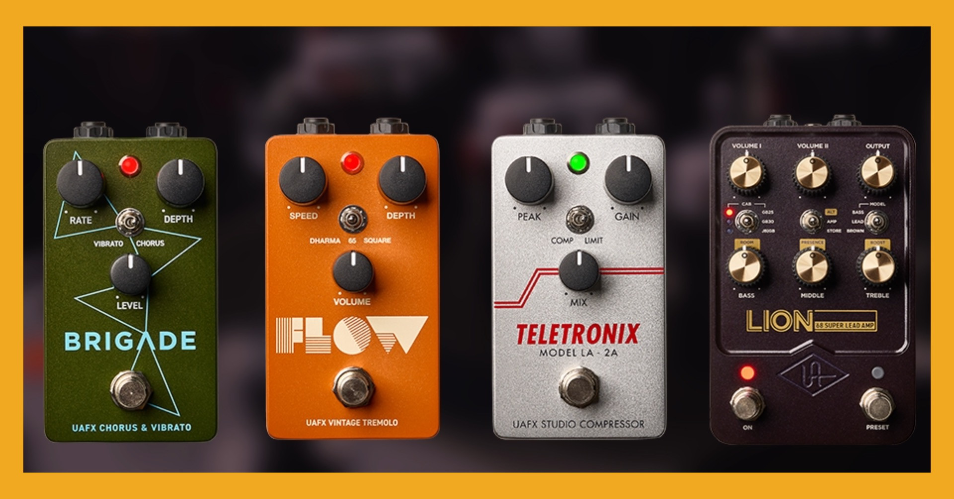 Nowe efekty gitarowe UAFX już dostępne!