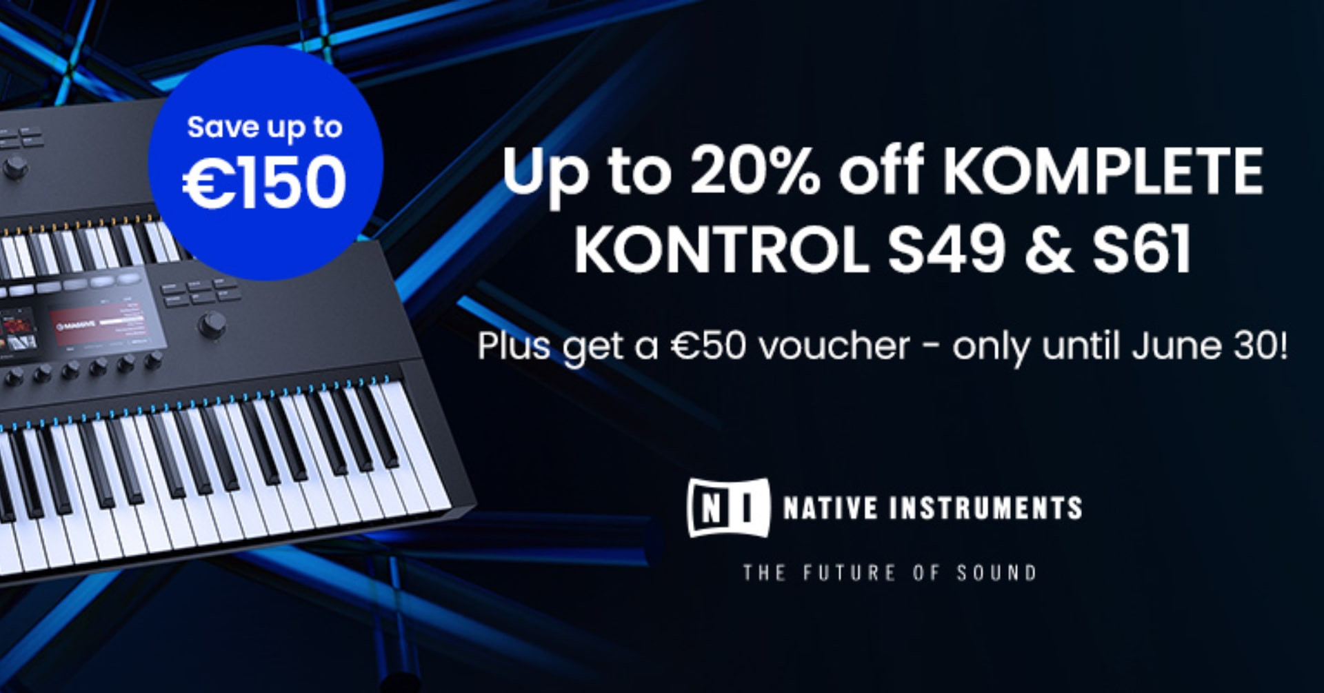 PROMOCJA: kup klawiaturę Native Instruments i odbierz Komplete 14 i voucher na 50 euro ZA DARMO!