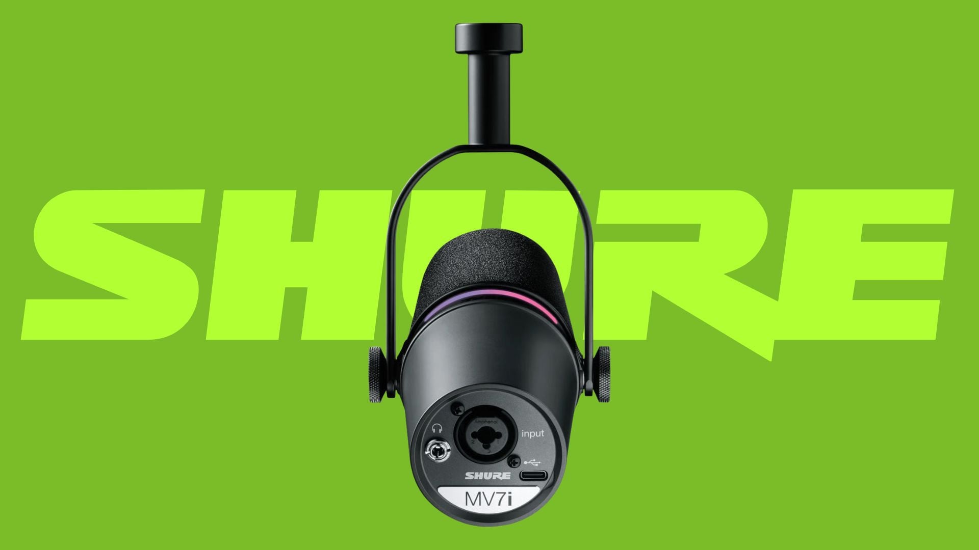 Shure MV7i – inteligentny mikrofon i interfejs audio w jednym