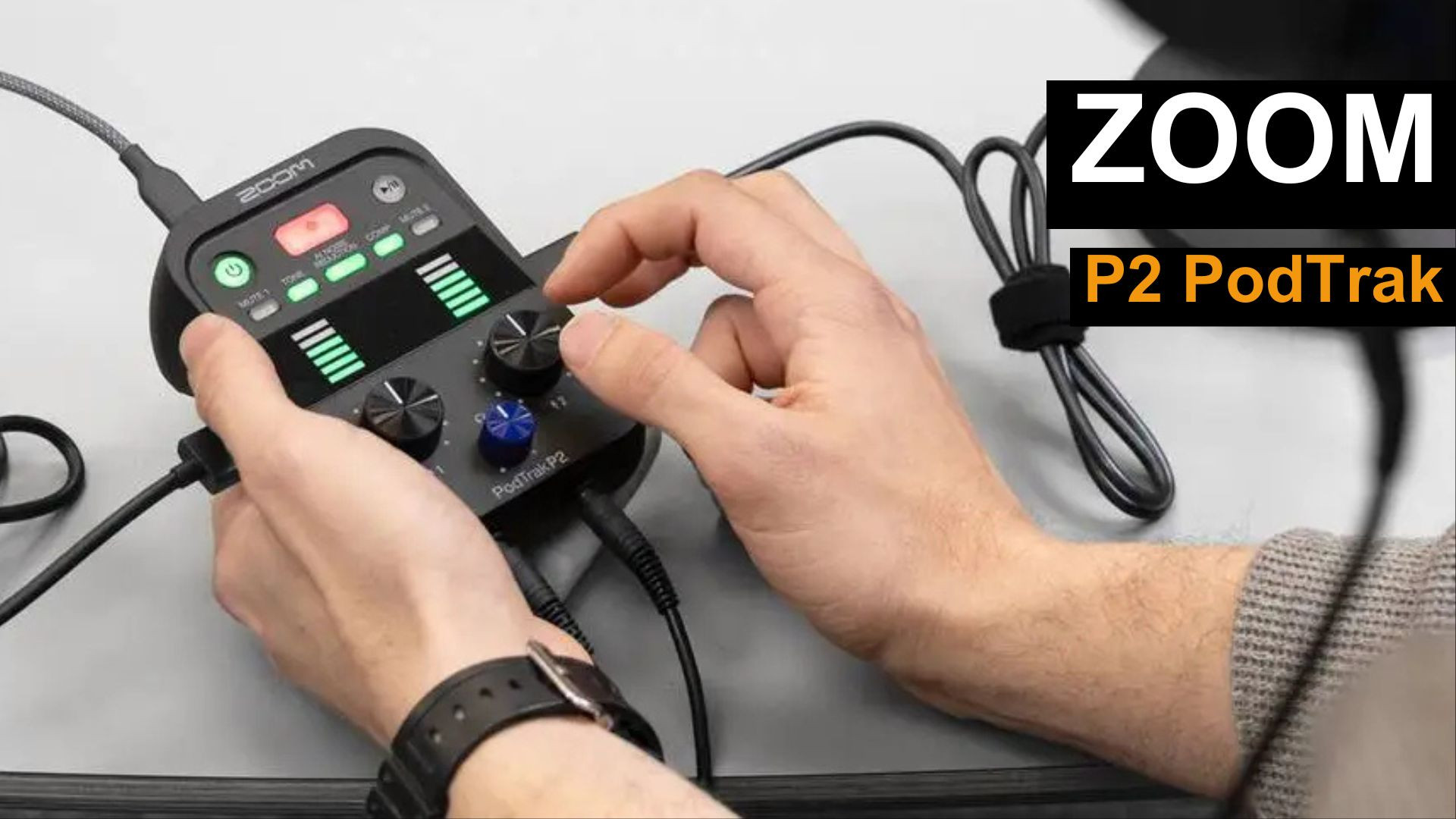 ZOOM PodTrak P2 – mobilne studio podcastowe w Twojej kieszeni