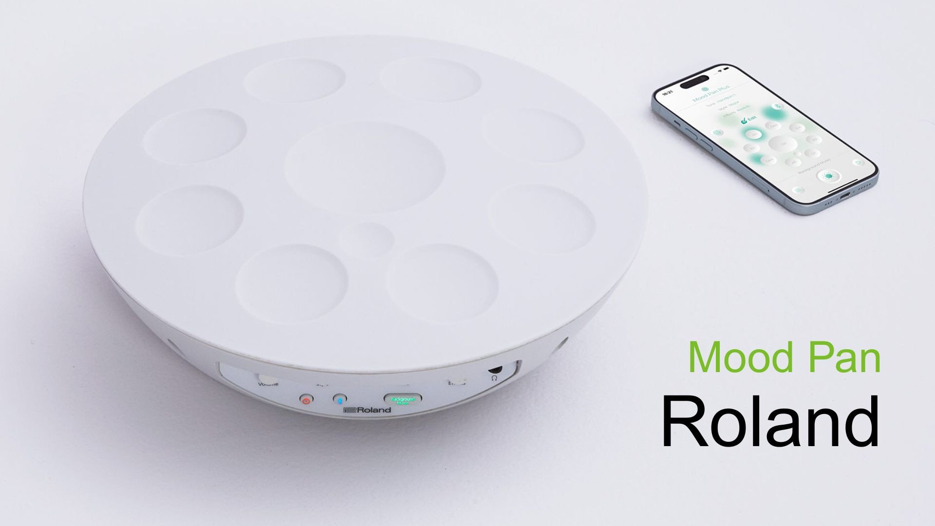 Mood Pan – Elektroniczny handpan, który uczy ciszy i dźwięku