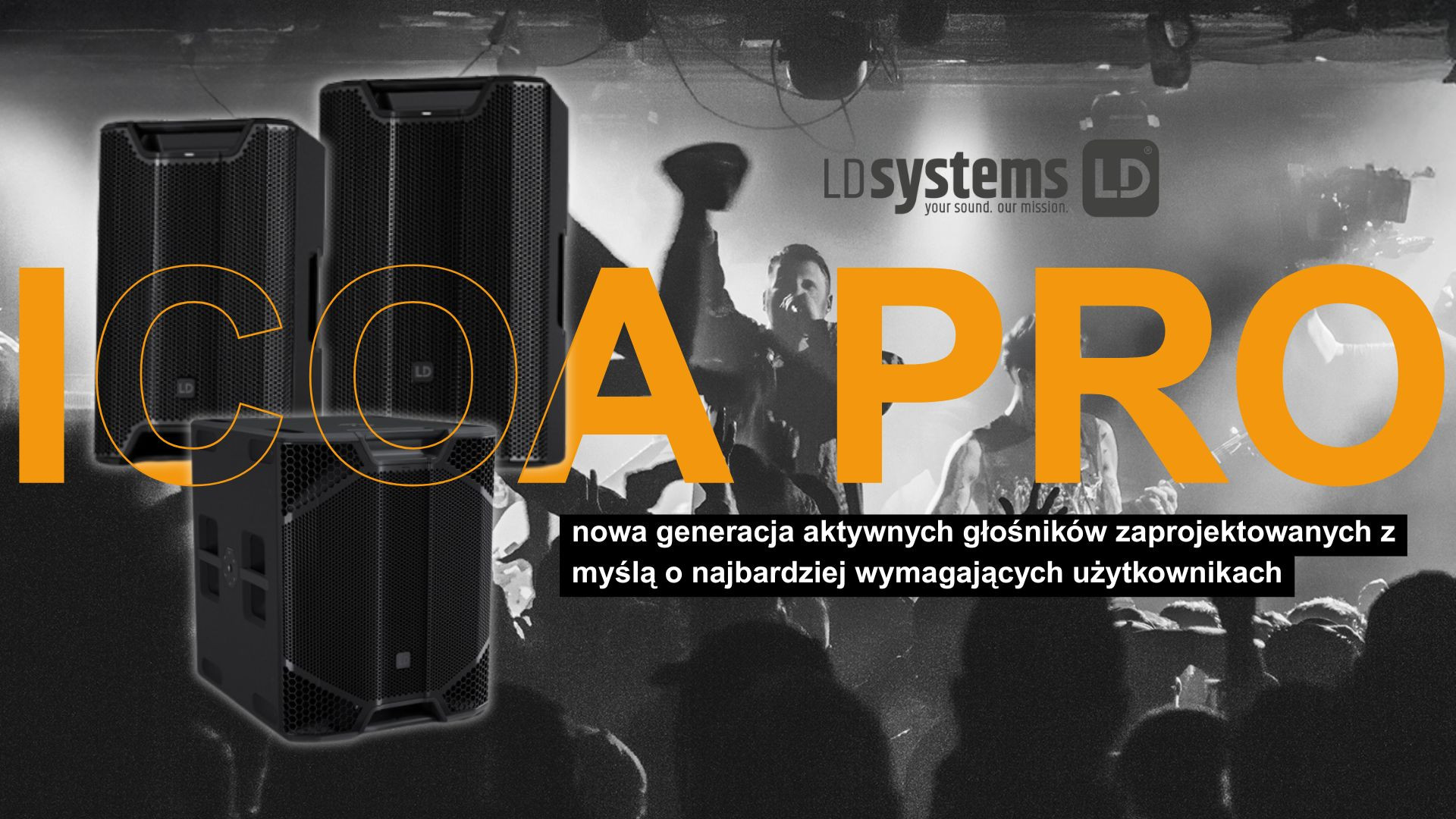 Seria ICOA PRO – Profesjonalny dźwięk w nowoczesnym wydaniu