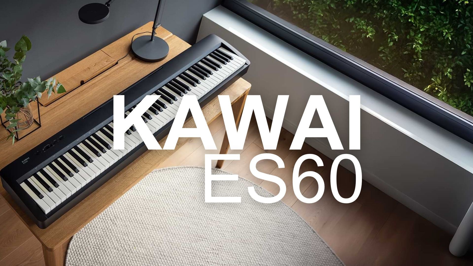 KAWAI ES60 B – nowa definicja mobilnego pianina cyfrowego