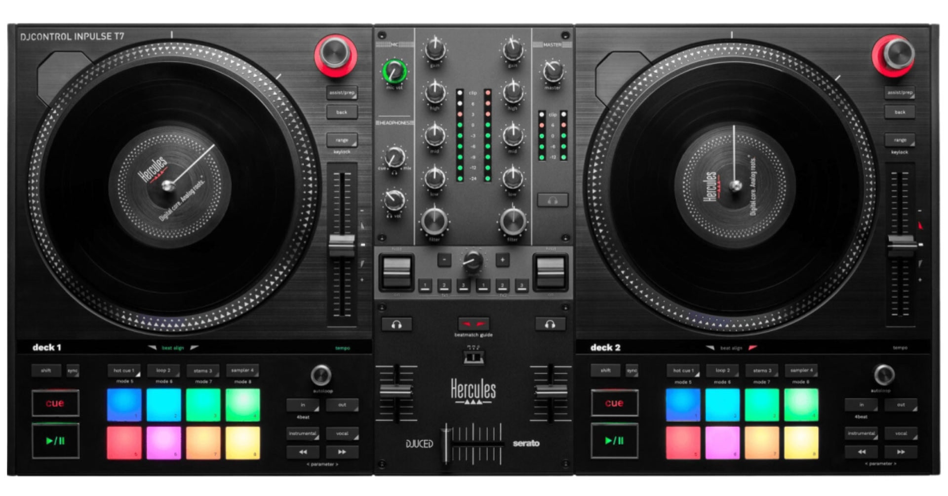 Inpulse T7 - nowy kontroler DJski marki Hercules DJ