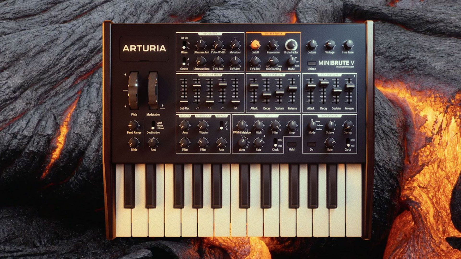 Arturia MiniBrute V - surowa moc analogowa