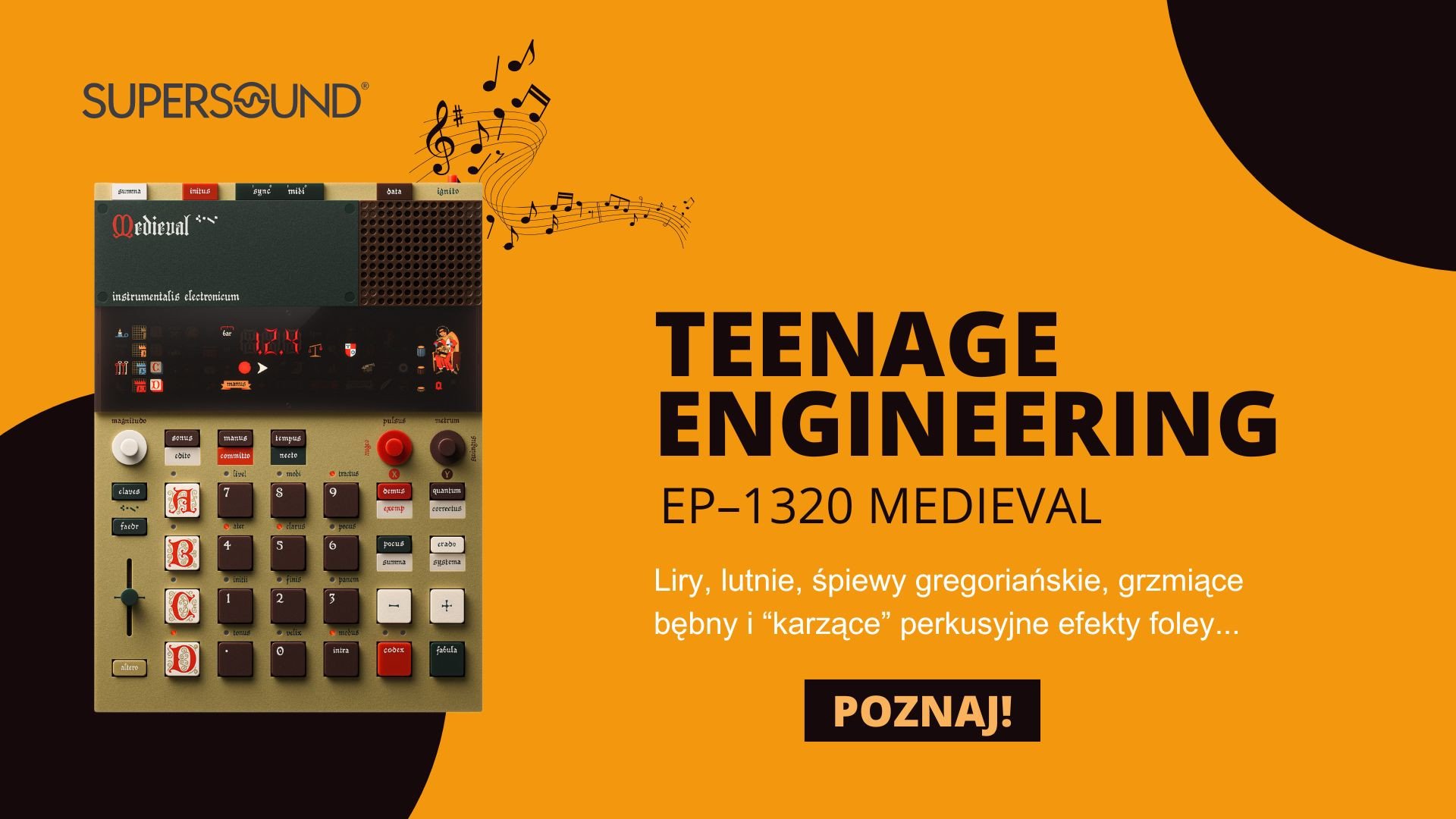 teenage engineering EP–1320 Medieval: rewolucja w świecie elektronicznych instrumentów muzycznych