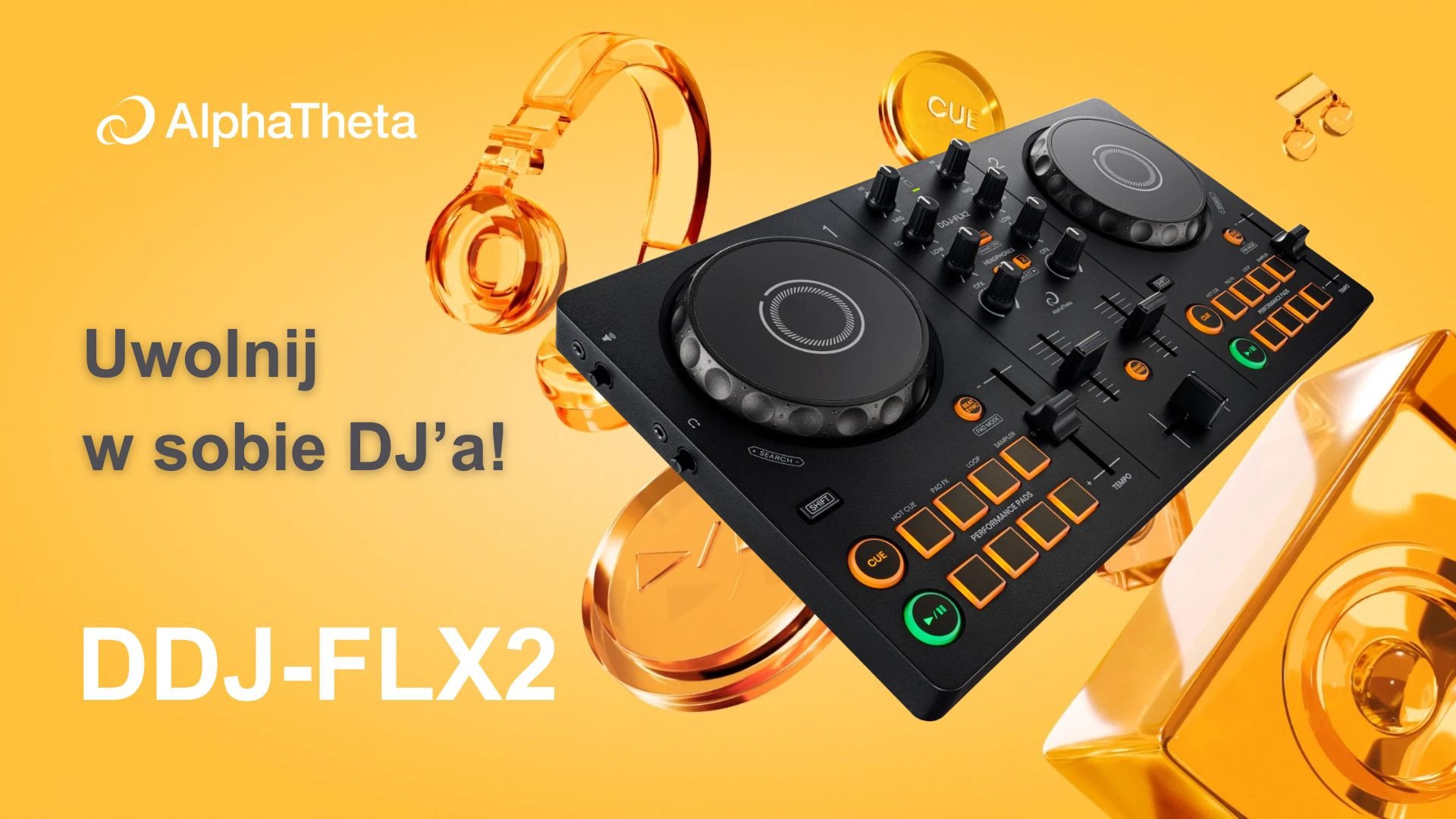 Alpha Theta DDJ-FLX2 - kontroler idealny dla każdego