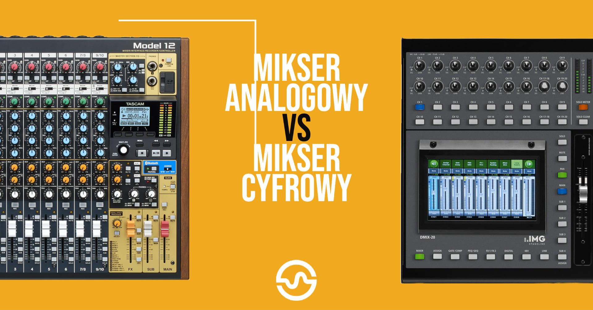 Mikser analogowy vs mikser cyfrowy