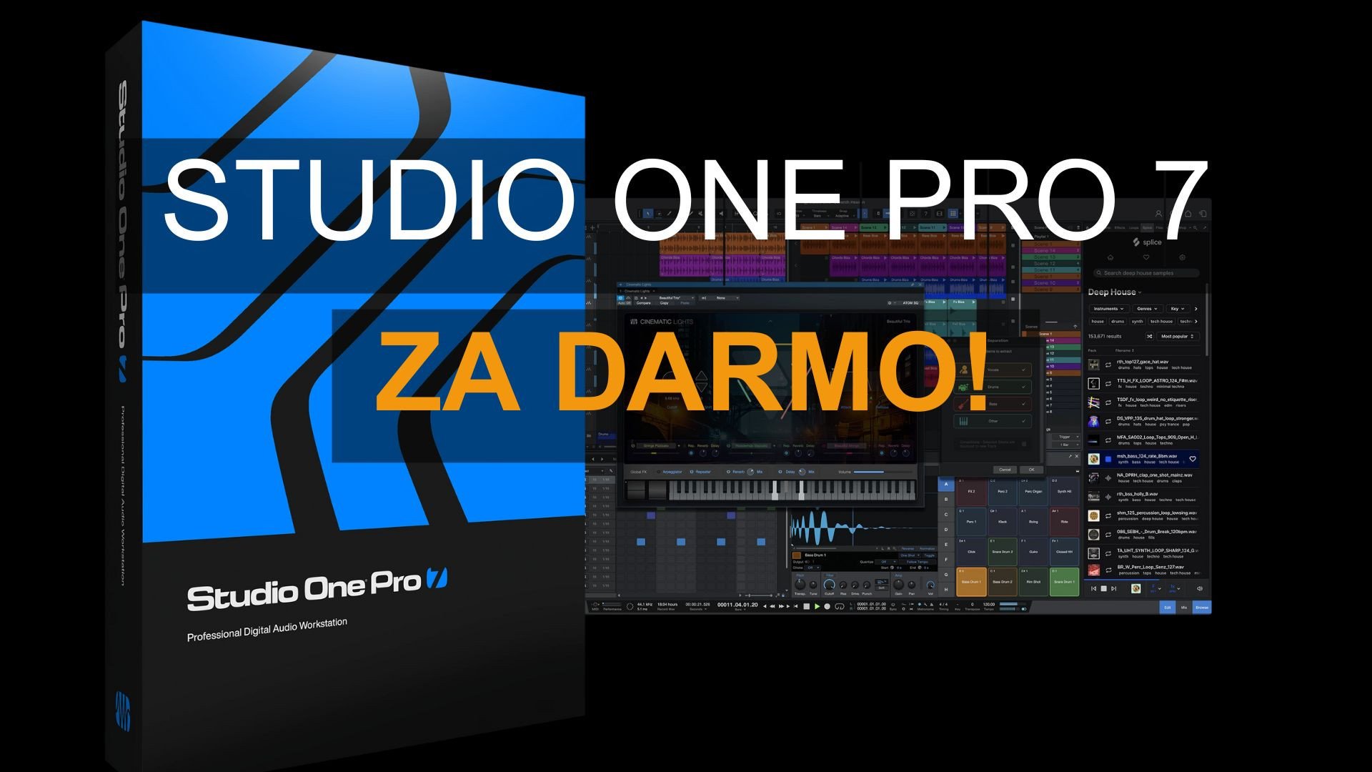 Studio One Pro 7 za darmo! Promocja PreSonus