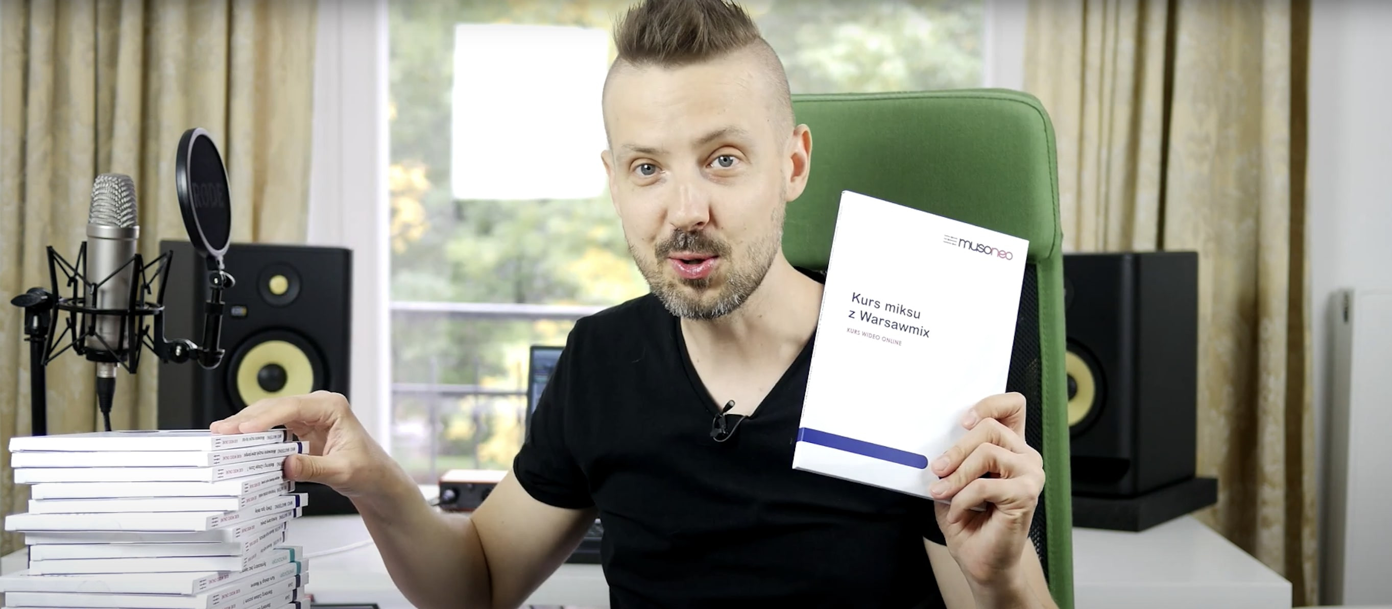 MUSONEO- Nowe kursy (miksowanie muzyki POP-Rock, pakiet kursów iZotope, NI oraz pogłos w muzyce)