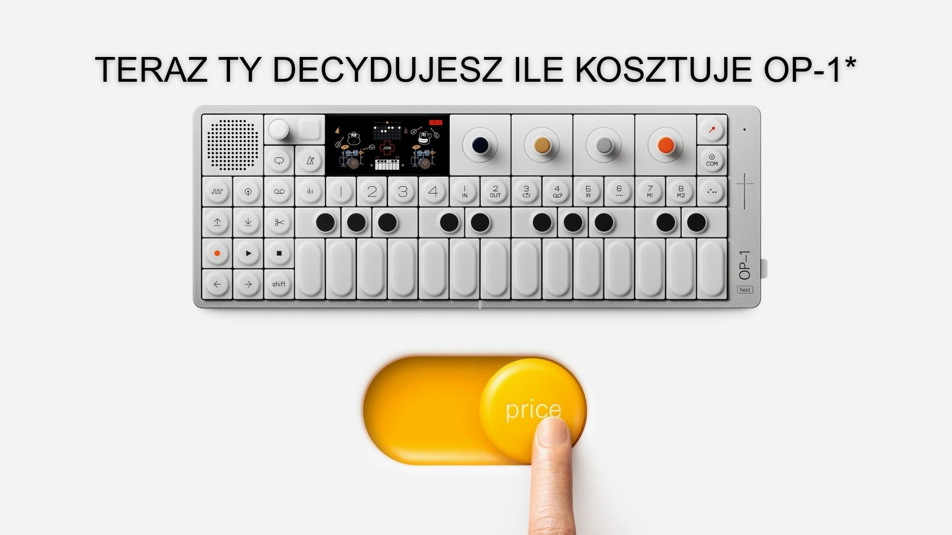 OP–1 field: kultowy instrument w cenie, jaką sam wybierzesz – promocja przedłużona do końca lipca!