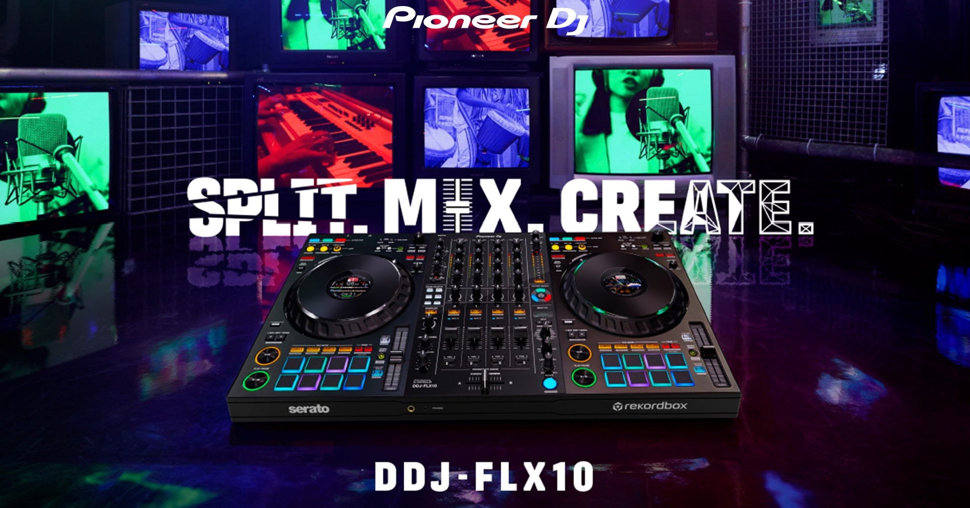 Pioneer DJ prezentuje nowy 4-kanałowy kontroler - DDJ-FLX10