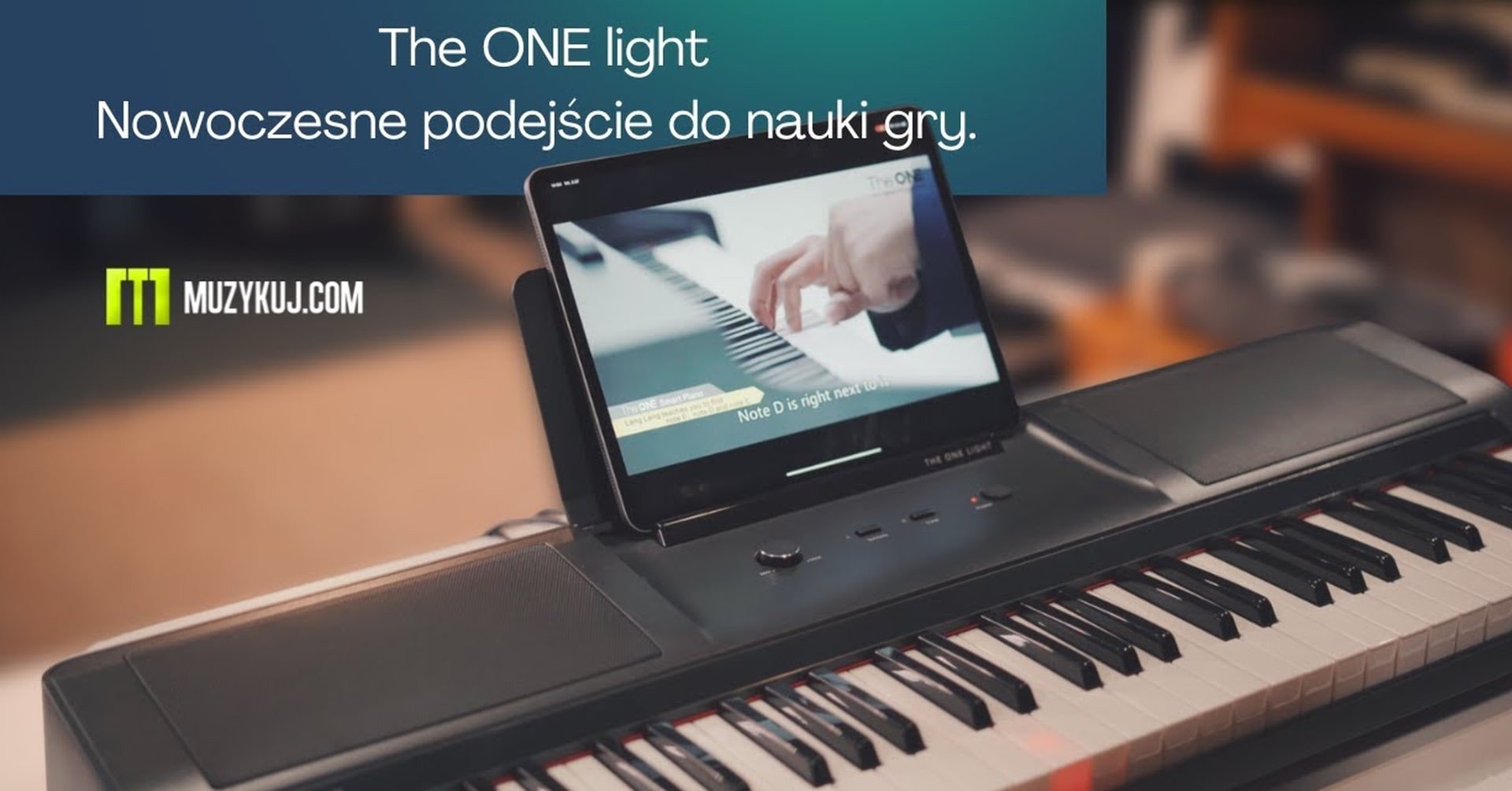 The ONE Light - keyboard, który nauczy Cię grać? TEST VIDEO