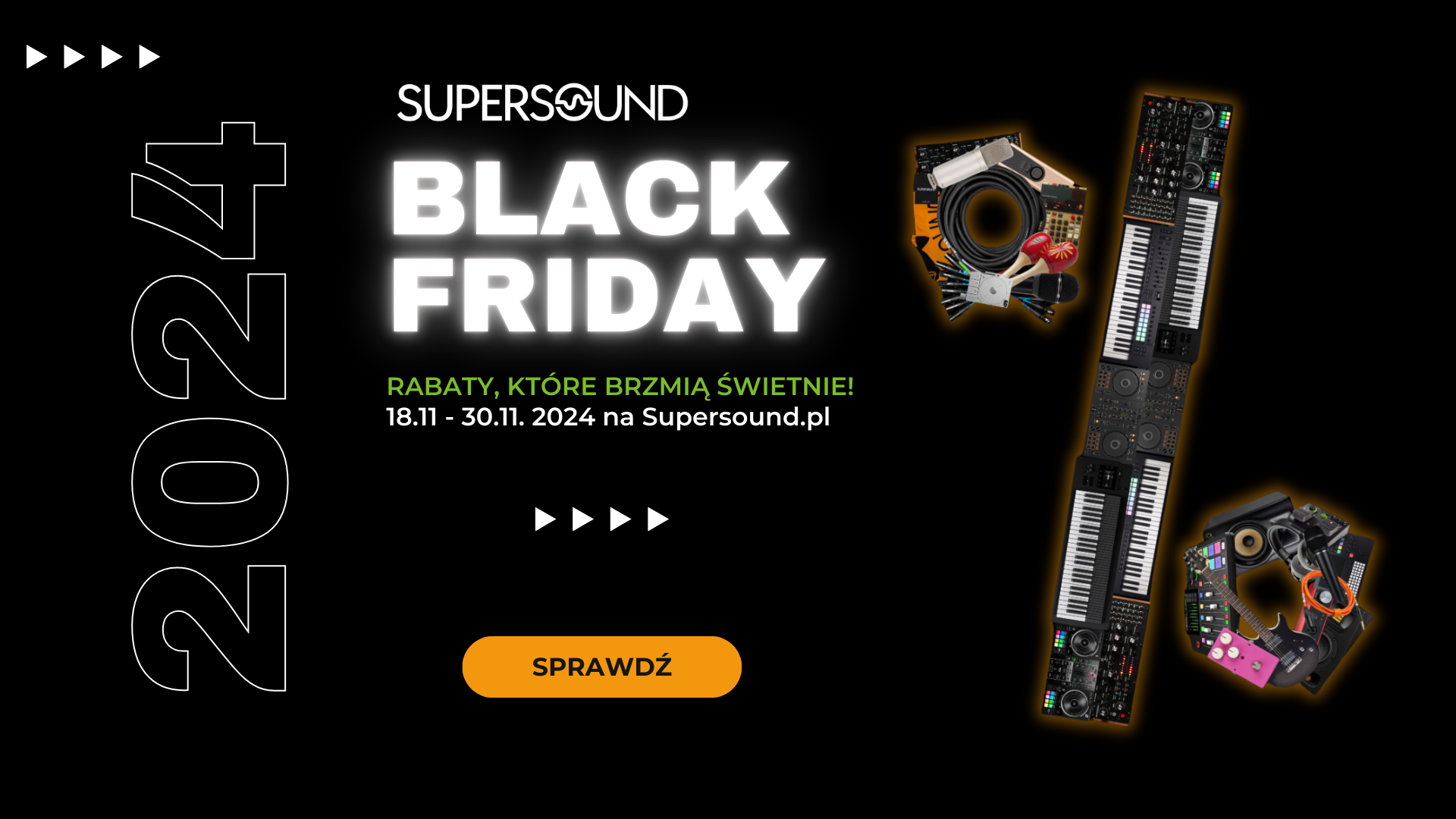 RABATY, KTÓRE BRZMIĄ ŚWIETNIE, czyli BLACK WEEKS NA SUPERSOUND.PL