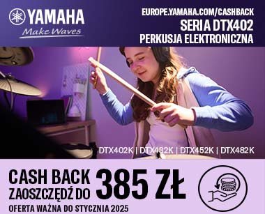 KUP PERKUSJĘ YAMAHA I ODBIERZ CASHBACK!