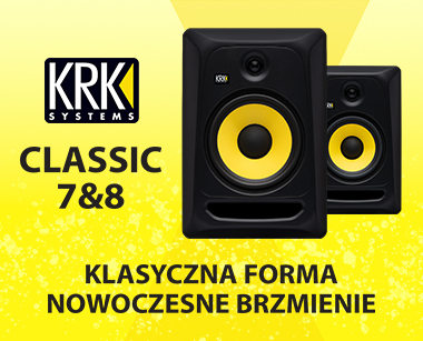 KRK Classic 7 & 8 - klasyczna forma nowoczesne brzmienie