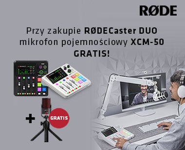 KUP RODECaster DUO I odbierz mikrofon XCM-50 GRATIS!