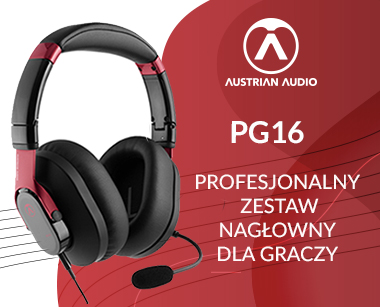 Austrian Audio PG16 - profesjonalny zestaw nagłowny dla graczy