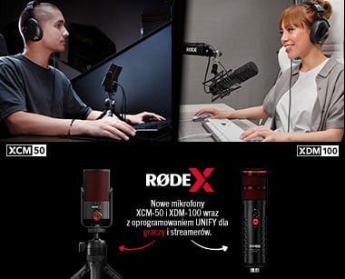 RODE X - Nowe mikrofony dla graczy i streamerów